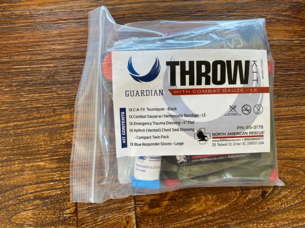 NAR - Guardian Throw Kit with Combat Gauze