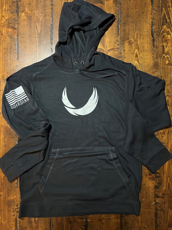 Guardian Midweight Hoodie – Black